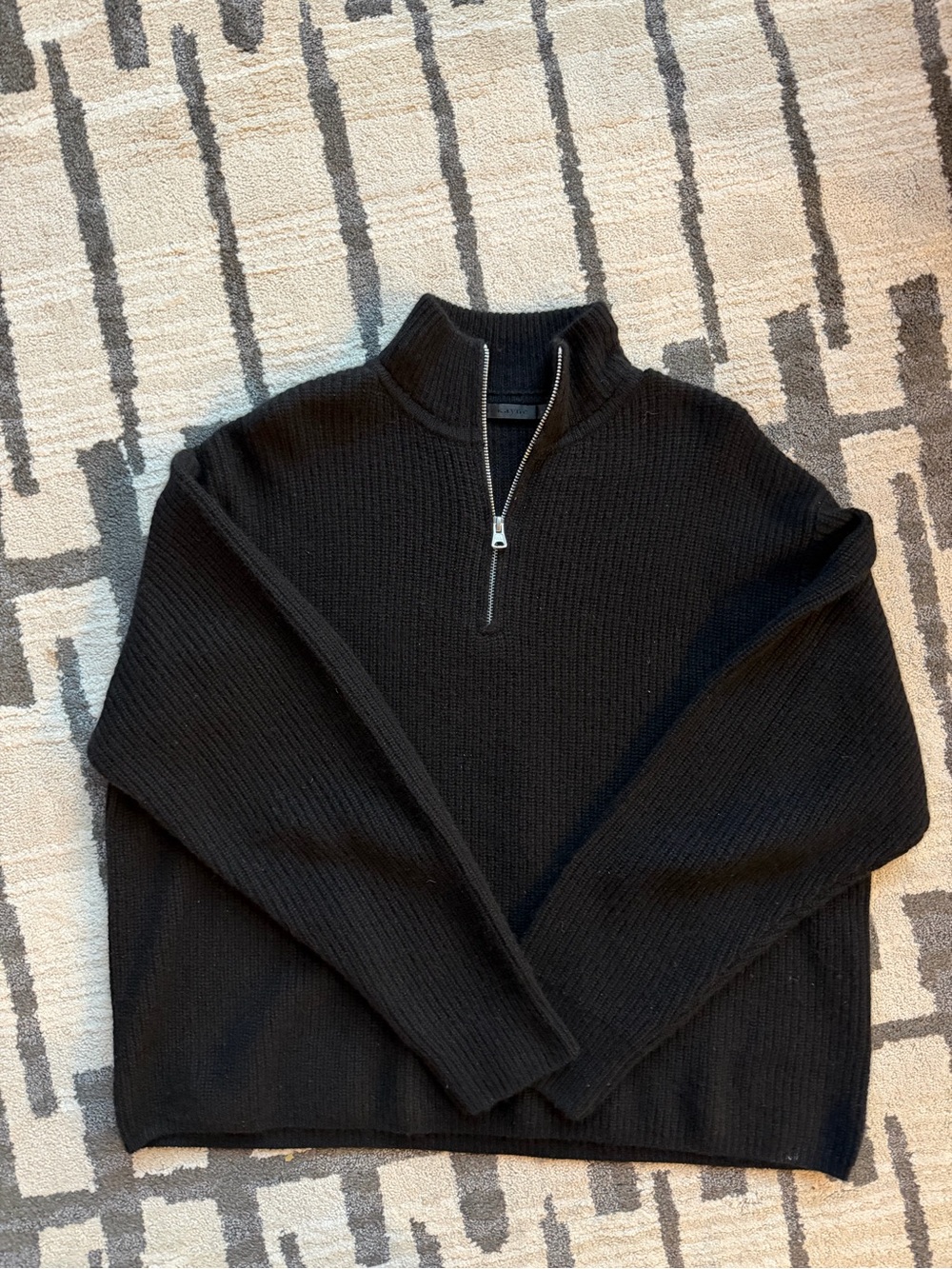 Womens jenni kayne cashmere 1/2 zip